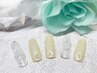 【3週間以内の再来限定】付替オフ無料♪華やかデザインコース¥6600→¥5800