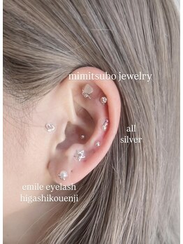 エミルアイラッシュ 東高円寺店(emile EYELASH)/mimitsubo jewelry