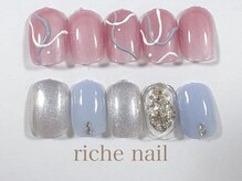 リッシュネイル 新百合ヶ丘店(riche nail)/トレンドデザインコース