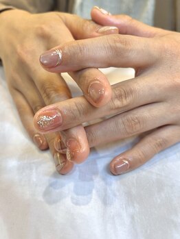 秋のチェックネイル！