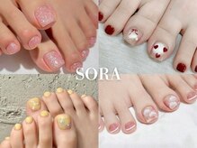 ソラ(sora)の雰囲気(足トラベル爪対応☆巻き爪、薄い爪、2枚爪ケア☆パラジェル対応)