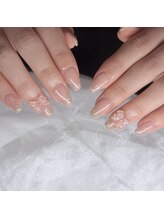 エンジュ 新大阪店(enju)/ラメグラデーションネイル