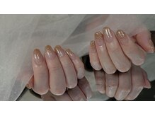 アユミネイル 川崎(Aumi nail)/可愛いお上品なラメグラデ！