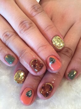 ヘア スパ リゾート リアン(hair spa resort Lien)/オーダーハンドジェル￥7000