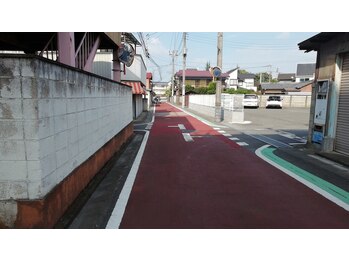 リラクゼーション整体　あおぞら施療室/店舗付近ご案内