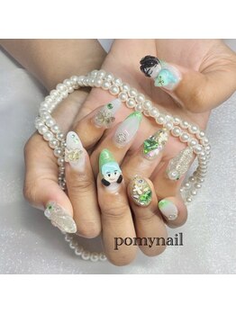 ポミーネイル 新宿西口店(pomy nail)/推しネイル