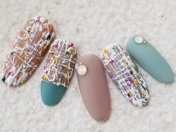 ネイリックス アヴェニール(NAILX avenir)/もこもこツイード