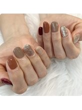 ロア ネイル アンド(loa nail and ...)/おまかせ秋ネイル