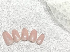 細フレンチネイル/上品ネイル