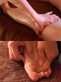 ライズ 上野(Rise)の写真/冷えた足先や足裏ケアで血流促進ポカポカに♪《全身疲労/腰痛/肩こり/快眠》に◎足のむくみもスッキリ解消