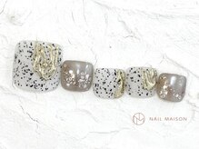 ネイルメゾン 池袋店(NAIL MAISON)/ニュアンスフットネイル¥9000