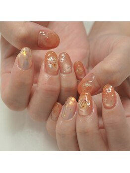 kuuki nail【クウキネイル】透明感/ショートネイル/ニュアンス/kuuki流オーダーメイドプラン