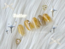 イエローニュアンスネイル