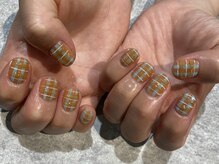 ネイル アヴァンス JR和歌山店(Nail AVANCE.)/【ayane】カジュアルチェック