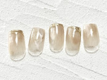 エムドットネイル 池袋(m.nail)/大人気☆大人ベージュニュアンス