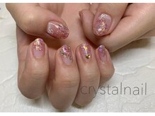 クリスタルネイル イオンモール都城駅前店/ラメグラデ