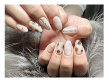 アイピー(I.P)/ヒョウ柄デザイン　フル　¥7500