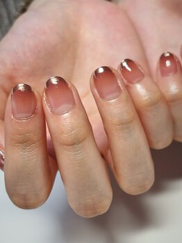 ネイルサロン デンティ(Dentty)/烏龍ミラーフレンチ