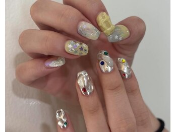 ネイルサロン ティフィン(tiffin)/~ぷっくりカジュアルネイル~