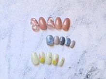 えがお爪工房/2月定額デザイン