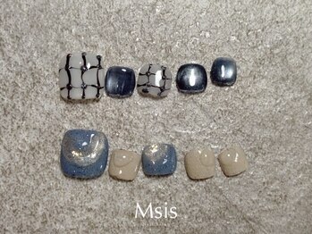 エムシス(Msis)の写真/【デザインコース￥7150】★パラジェル/フィルインの取扱有☆お爪のお悩みはご相談ください◎