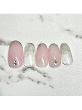 キューセブンネイルラウンジ 与野店(Q7 Nail Lounge)/定額Cコース　￥6000