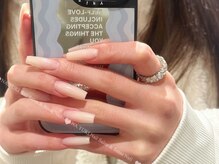 ナユキ 自由が丘店(NA.YUKI)/冬のスノーホワイトネイル