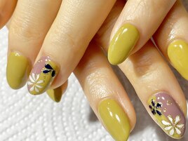 お着物、袴に和柄ネイル