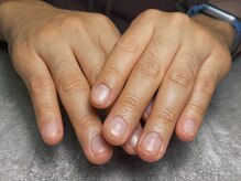 オムネイル 渋谷(HOMME NAIL)/クリアジェル ¥4.400