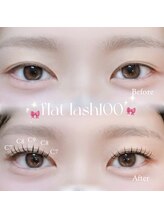 アイモア 名東区 藤が丘店(eye mor.)/フラットラッシュ100本