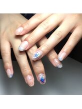 ネイルサロン ディーバ ギンザ(Nail salon Diva GINZA)/クラッシュシェルネイル