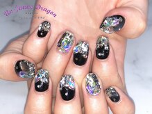 アン ジョーヌドラゴ/【自爪ネイル】ゴテゴテネイル