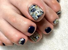 オーラリー ネイル アート メゾン(ORRERY nail art maison)/フット / ツイード