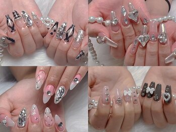 モアネイル 新宿/チップ/スカルプ/長さだし