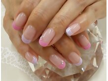 プルミエ ネイル(Premier Nail)/春カラー☆フレンチ