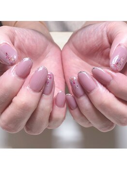 ネイルサロン マハロ 横浜四季の森フォレオ店(Nail Salon Mahalo)/押し花ネイル
