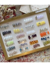 定額２本デザイン。パラジェル付