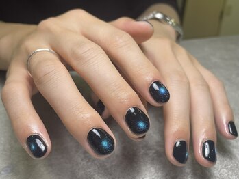 オムネイル 渋谷(HOMME NAIL)/マグネットネイル ¥6.600