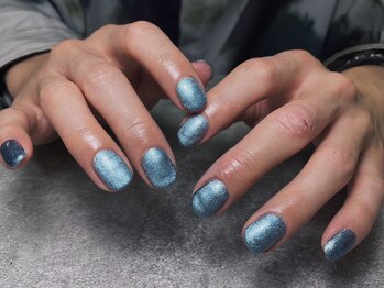 オムネイル 渋谷(HOMME NAIL)/マグネットネイル ¥6.600