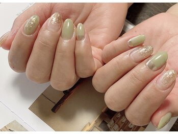 ブランネイル(blanc nail)/green*