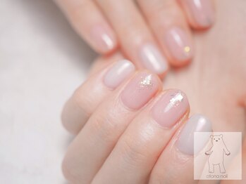 オトナネイル(otona nail)/ナチュラルピンクの潤みネイル