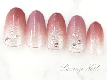 ラグジュアリーネイルズ オオミヤ(Luxury Nails Omiya)/大人*ストーンネイル