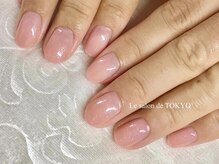 サロンド トウキョウ(Le salon de TOKYO)/ピンクラメのワンカラーネイル