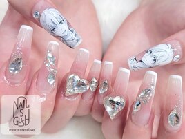 痛ネイル/推しネイル/キラキラ