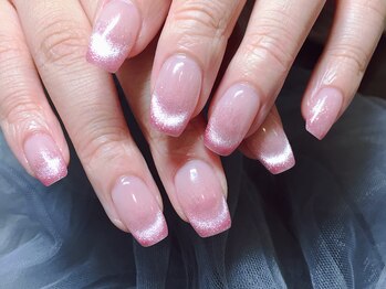 ネイルサロン リン(Lin)/マグネットフレンチネイル