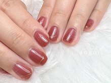 アンガット(angot.)/ボルドー×グラデーション