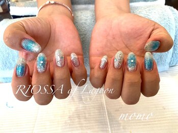 リオッサ オブ ラグーン(RIOSSA of Lagoon)/キラキラ×ぷっくりお花