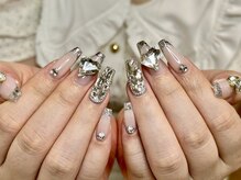 ウサギネイル 新大久保店(usagi nail)/キラキラネイル