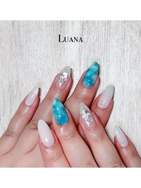 オーシャンネイル/夏ネイル