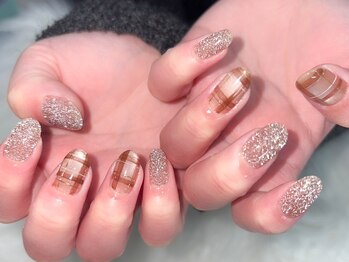 メゾンシンバ(Maison Simba)/Check x Glitter